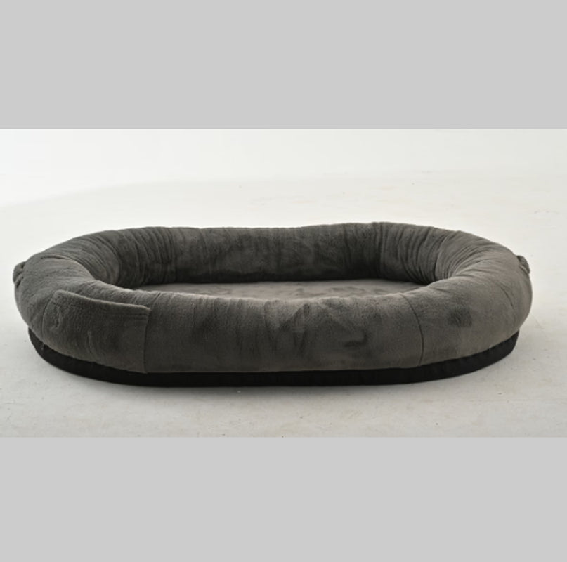 Oversized Dark Grey Canine Comfort Bed